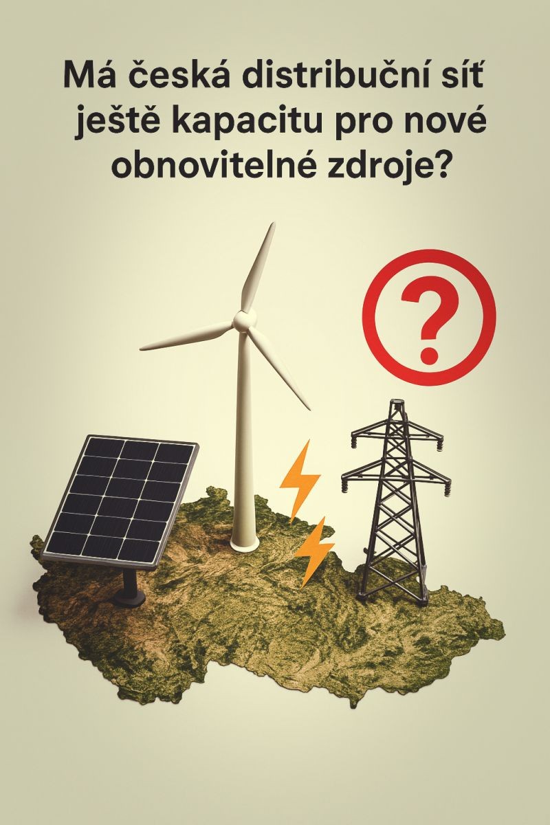 JAKOU MÁ DISTRIBUČNÍ SÍŤ V ČR JEŠTĚ KAPACITU PRO NOVÉ OBNOVITELNÉ ZDROJE?